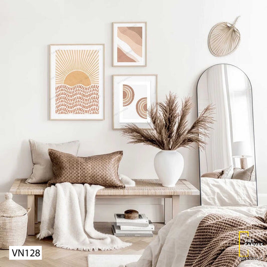 Bộ 3 Tranh Tối Giản - VN128