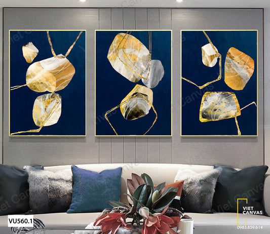 Bộ 3 Tranh Trừu Tượng - VU560.1