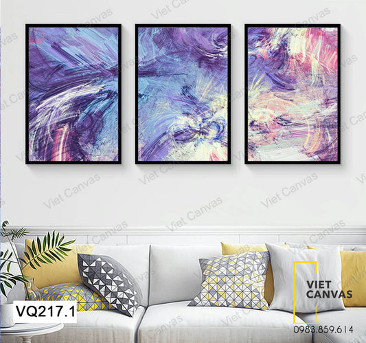 Bộ 3 Tranh Trừu Tượng - VQ217.1
