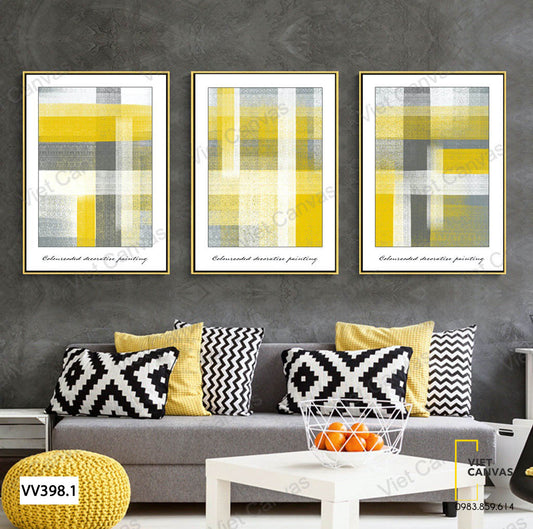 Bộ 2 Tranh Trừu Tượng - VV398.1