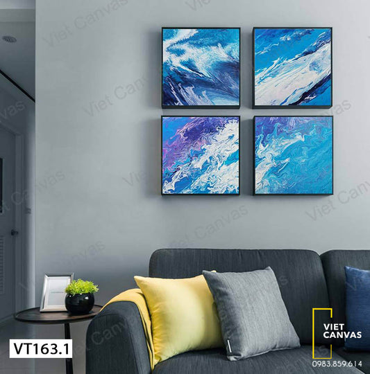 Bộ 4 Tranh Trừu Tượng - VT163.1