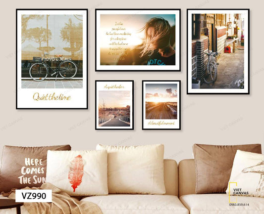 Bộ 5 Tranh Cuộc Sống Của Chúng Ta - VZ990
