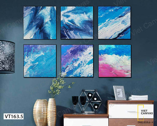 Bộ 6 Tranh Trừu Tượng - VT163.5