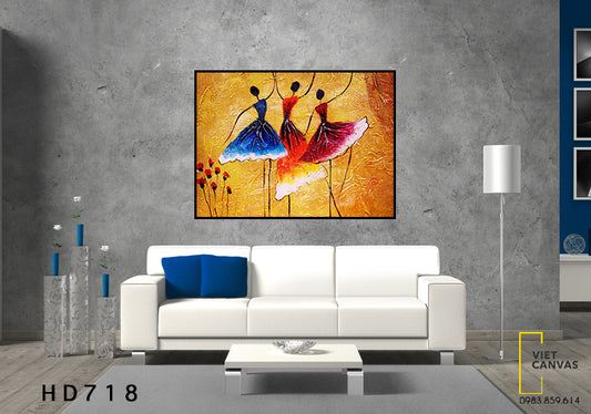 Tranh Vũ Nữ Tuyệt Sắc - HD718