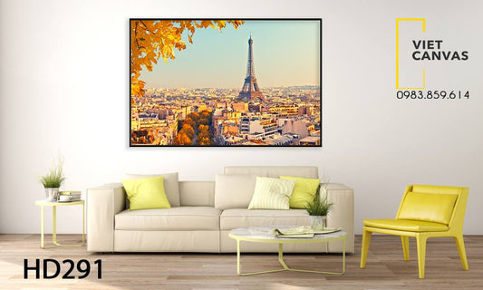Tranh Chiều Thu Paris - HD291