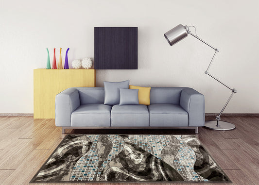 Thảm Sợi Ngắn - LE_225040A_DBE_160X230