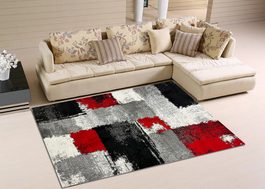 Thảm Sợi Ngắn - LE_2280035_RED_160X230