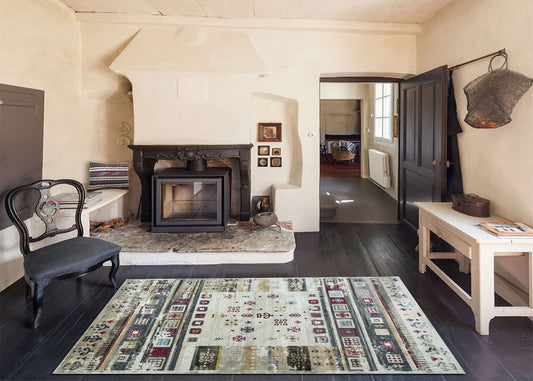 Thảm Sợi Ngắn - LE_228697A_LBE_160X230