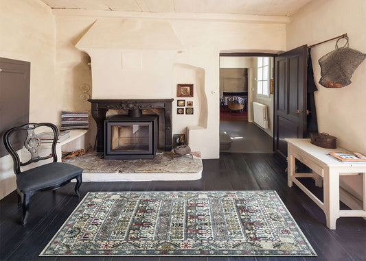 Thảm Sợi Ngắn - LE_228700A_LBE_160X230