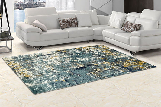 Thảm Sợi Ngắn - LE_229159A_BLUE_160X230