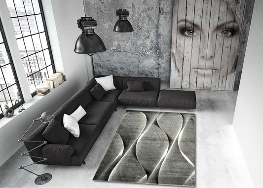 Thảm Sợi Ngắn - LE_229310_BL_160X230