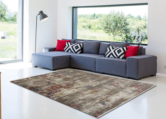 Thảm Sợi Ngắn - LE_229405A_BE_160X235