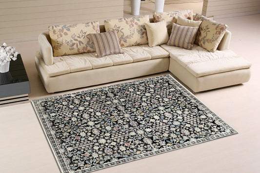 Thảm Sợi Ngắn - LE_22B708B_BL_160X230