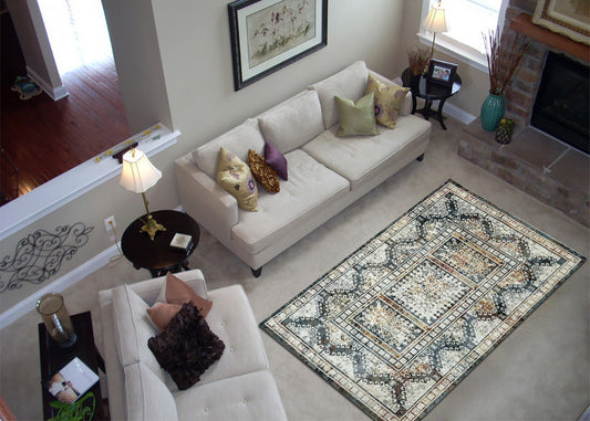 Thảm Sợi Ngắn - LE_22C010A_CR_160X230