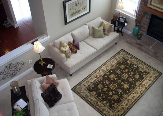 Thảm Sợi Ngắn - LE_6878A_DBR_200X300