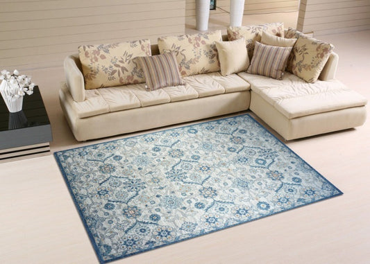 Thảm Sợi Ngắn - LE_7559A_DBLUE_200X290