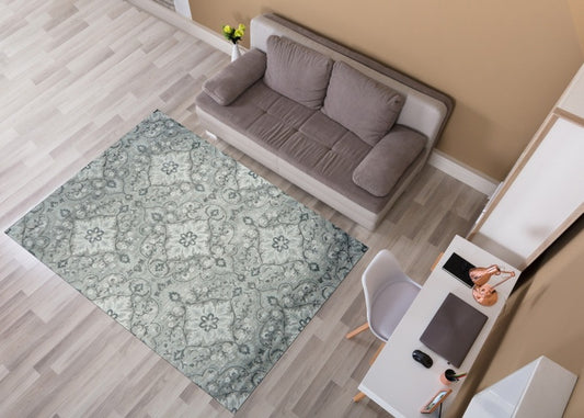 Thảm Sợi Ngắn - LE_7863B_LGREY_160X226