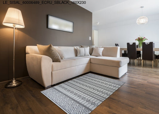 Thảm Sợi Ngắn - LE_SISAL_60006489_ECRU_SBL_160X230