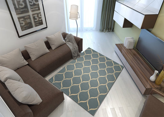 Thảm Sợi Ngắn - LE_SISAL_RW285_AQUABE_200X290