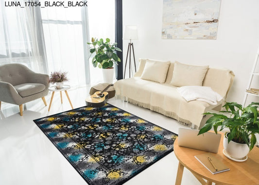 Thảm Sợi Ngắn - LUNA_17054_BL_BL