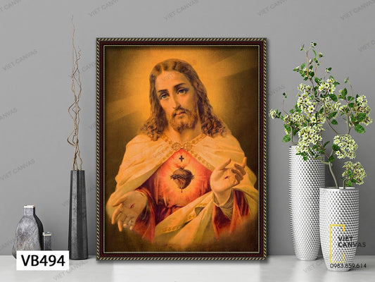 Tranh Chúa Luôn Soi Sáng Cho Chúng Ta - VB494