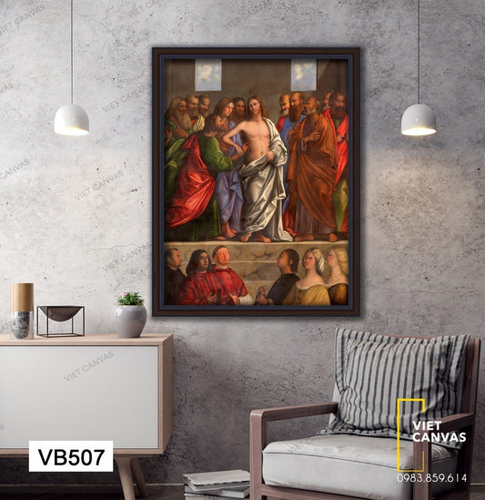 Tranh Chúa Cùng Các Tông Đồ - VB507