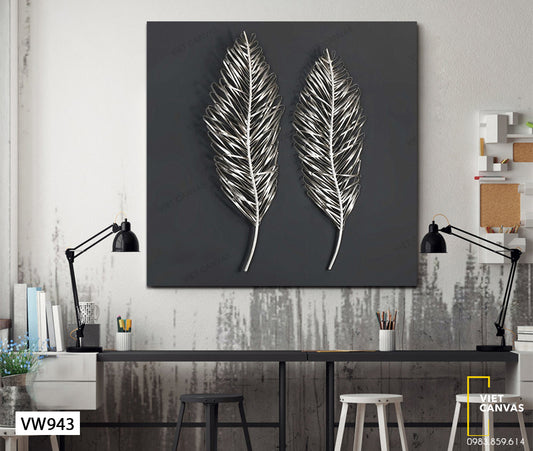 Tranh 2 Chiếc Lá - VW943