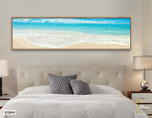Tranh Bãi Biển Xanh - VQ849