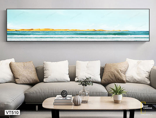 Tranh Bãi Biển Xanh - VT510