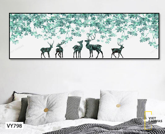 Tranh Bầy Hươu Sao - VY798