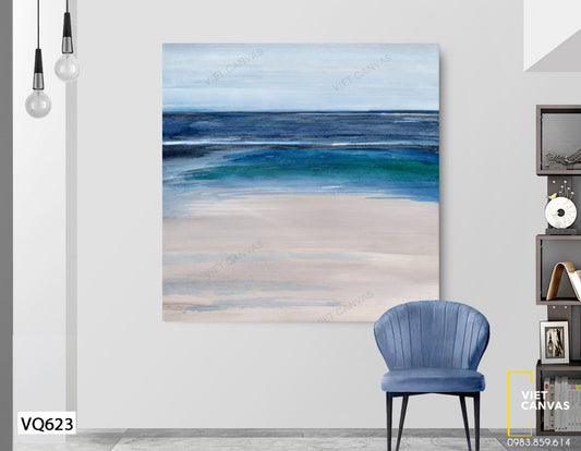 Tranh Biển Xanh - VQ623