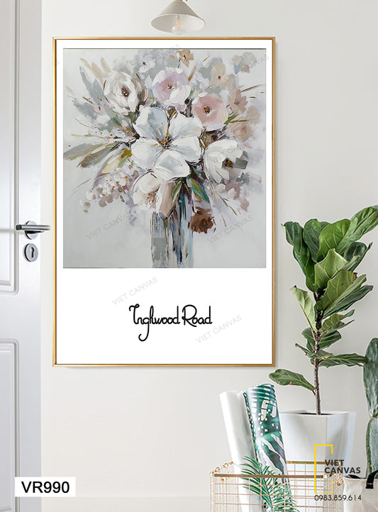 Tranh Bình Hoa - VR990