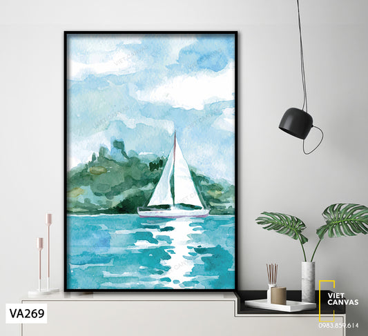Tranh Cánh Buồm Trắng - VA269