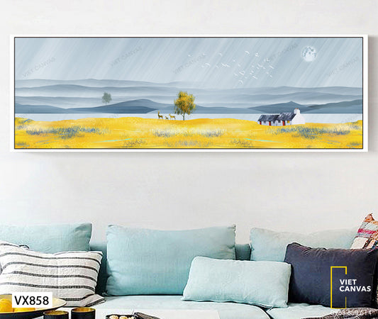 Tranh Cánh Đồng Cỏ - VX858