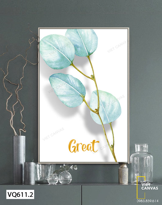 Tranh Cành Lá Cây - VQ611.2