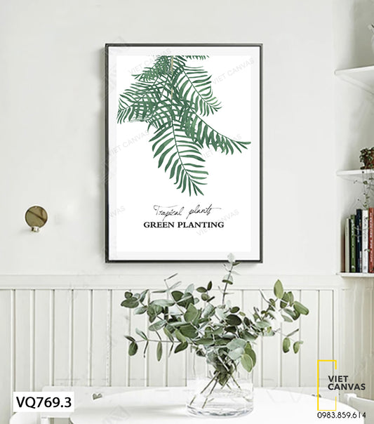 Tranh Cành Lá Cây - VQ769.3