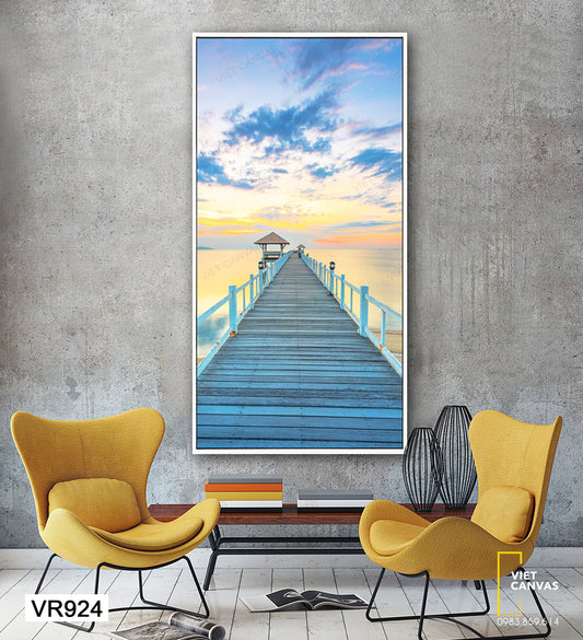Tranh Cây Cầu Gỗ - VR924