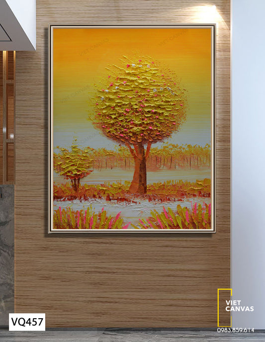 Tranh Cây Gỗ Nở Hoa - VQ457
