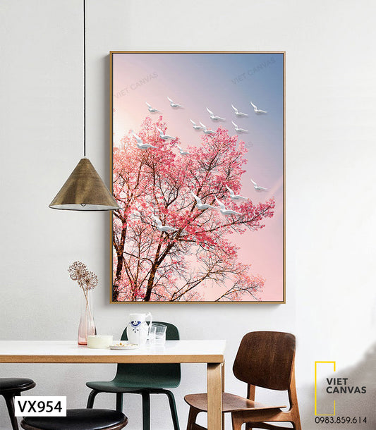 Tranh Cây Lá Ngọt Ngào - VX954