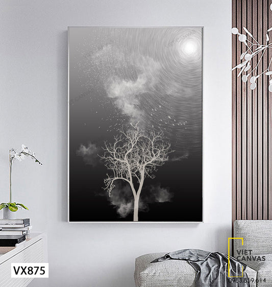 Tranh Cây Mọc Giữa Bầu Trời - VX875
