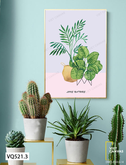 Tranh Cây Xanh Tươi Mát - VQ521.3