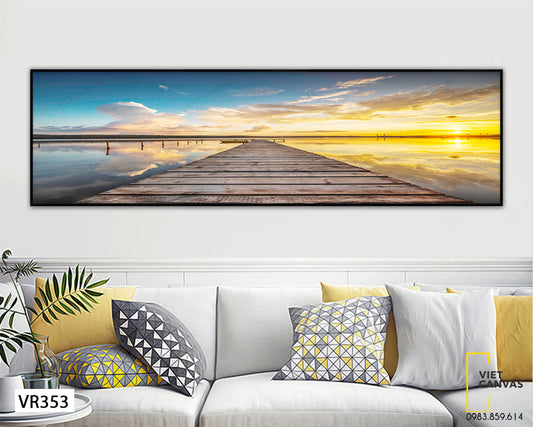 Tranh Chiếc Cầu Trên Sông - VR353