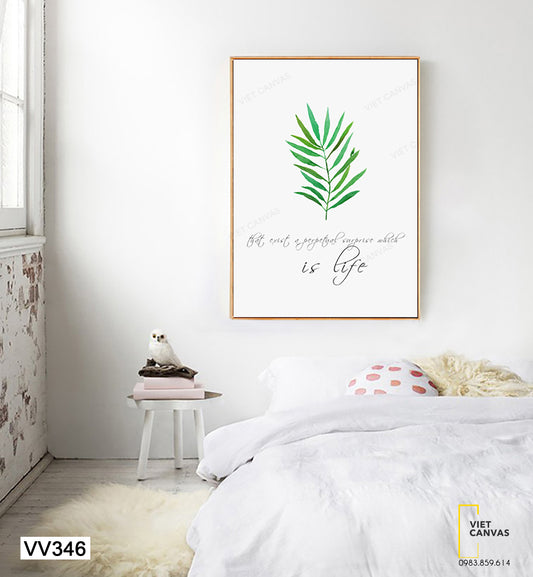 Tranh Chiếc Lá - VV346