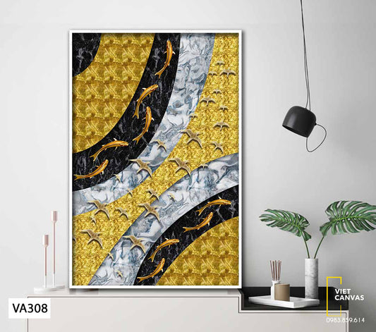 Tranh Chim Bay Cá Lượn - VA308