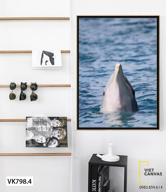 Tranh Chú Cá Heo - VK798.4