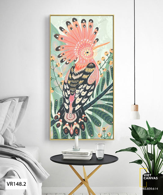 Tranh Chú Chim Sắc Màu - VR148.2