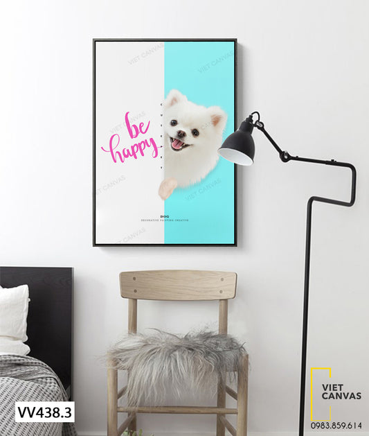 Tranh Chú Chó Nhỏ - VV438.3
