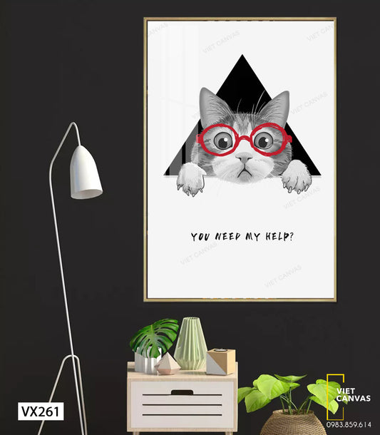 Tranh Chú Mèo - VX261