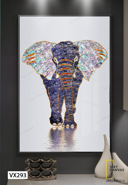 Tranh Chú Voi Con - VX293