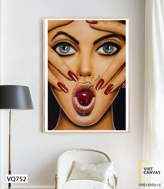 Tranh Cô Gái - VQ752